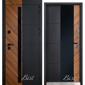 РЕНУАР (чёрный кварц/шпон орех нат)