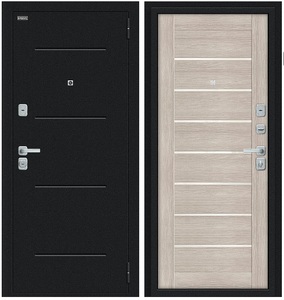 Техно/BChrome (Букле черное/Cappuccino Veralinga)