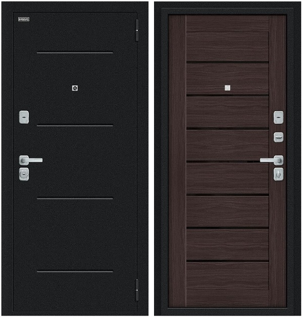 Техно/BChrome (Букле черное/Wenge Veralinga)